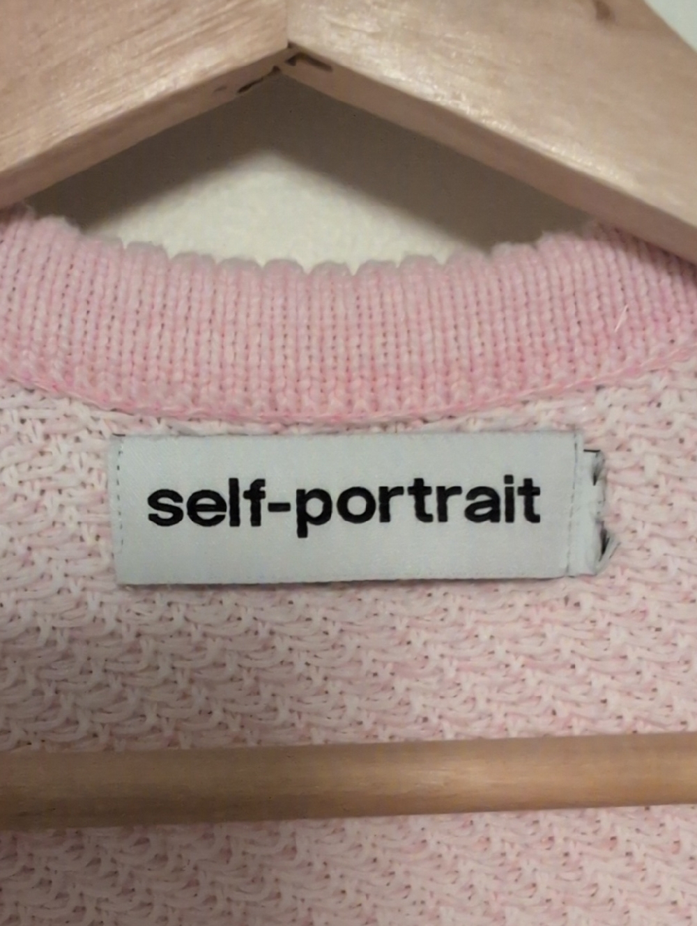 Self-Portrait Cotton Knit Mini Dress - Picture 7 of 12